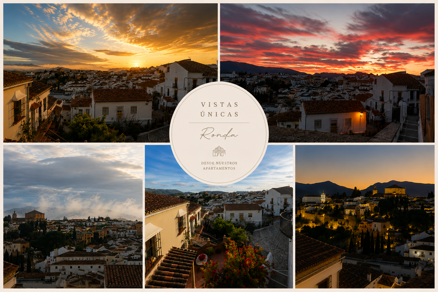 Vistas desde los apartamentos